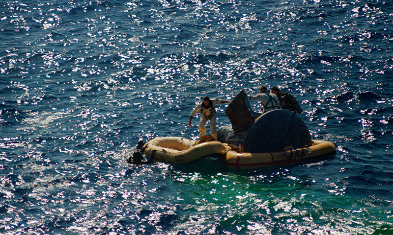The First Sea-to-Space Chat