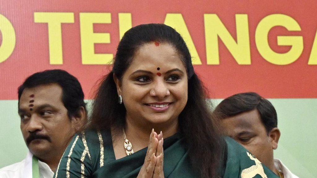 Kavitha Named Honorary President of HMS in Singareni