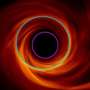 Simulations reveal surprising electron temperatures near M87 black hole’s event horizon