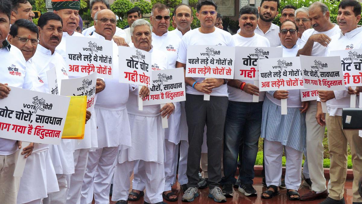 rajasthan-assembly’s-monsoon-session-starts-with-uproarious-scenes