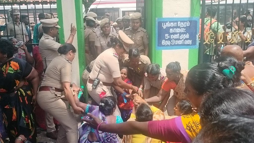 Conservancy workers’ protest in Chennai: Over 300 detained for gathering at May Day Park