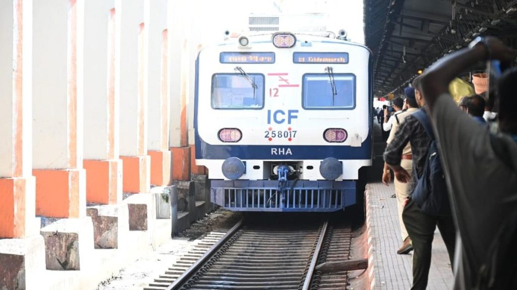 Sealdah Division Launches Three AC Local Trains in West Bengal