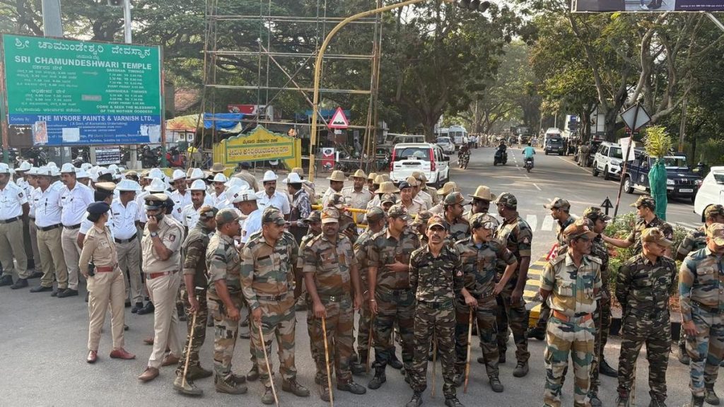 Chamundi Chalo Rally Halted; BJP, Hindu Jagaran Vedike Supporters Detained