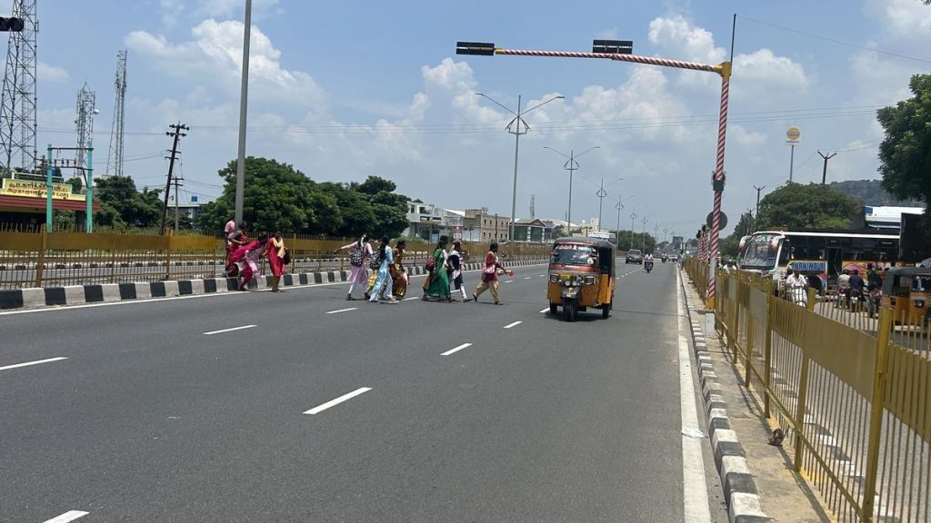 NHAI Plans Five New Foot Overbridges on Chennai-Bengaluru Highway for Safety