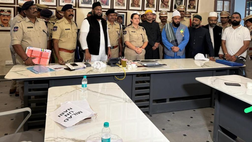 Police, organisers in lockstep for peaceful Milad procession