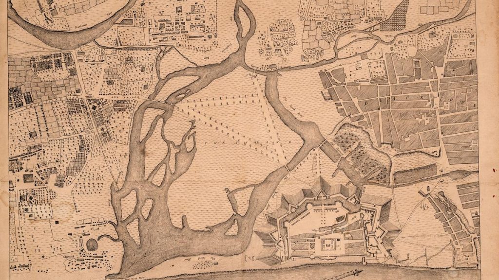 Tracing the history of colonial powers in Tamil land through charts, maps