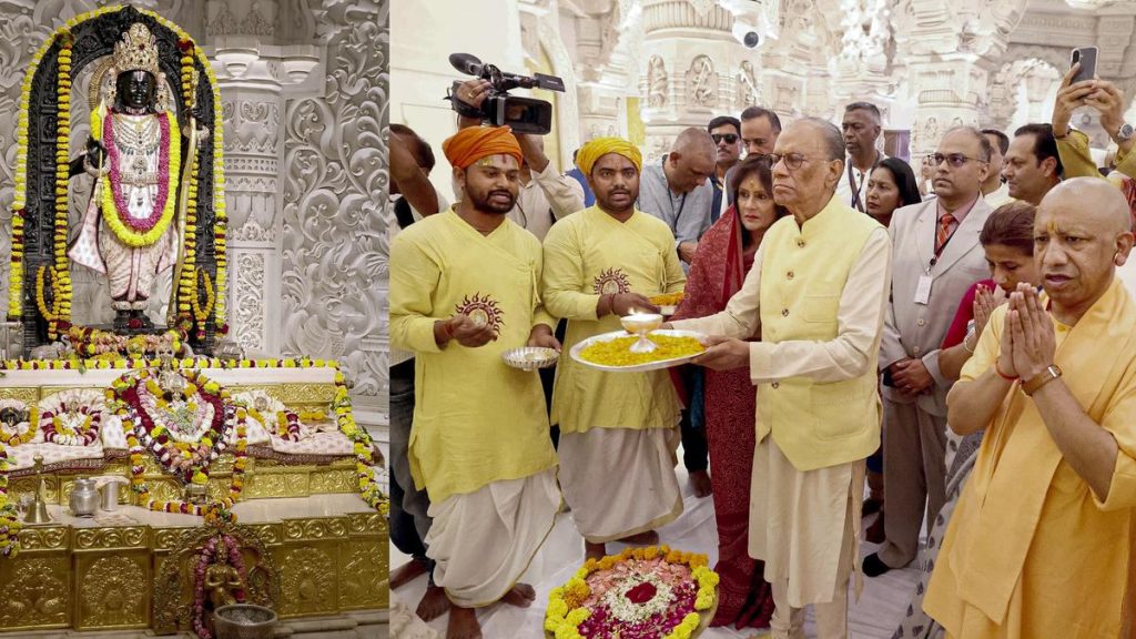 Mauritius PM offers prayers at Ram temple in Ayodhya