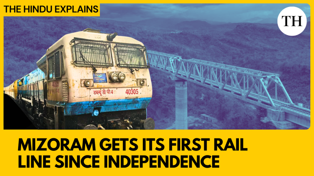 Mizoram Welcomes First Train Service on Bairabi-Sairang Line, Connecting Aizawl Faster