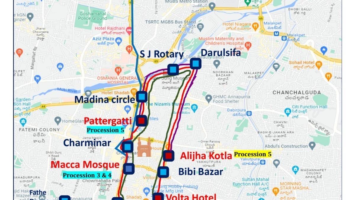 traffic-restrictions-in-hyderabad-for-milad-un-nabi-processions-on-september-14