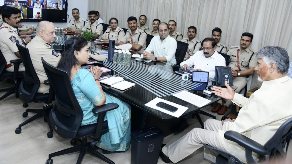 Maintaining law and order is among top priorities of government, says Andhra CM