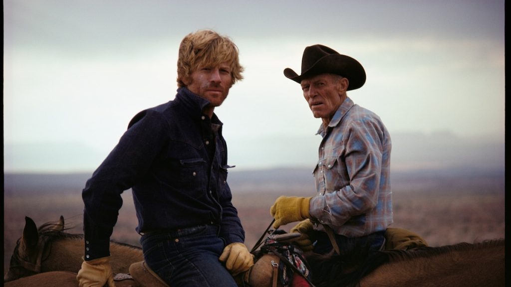 Robert Redford rides the Outlaw Trail