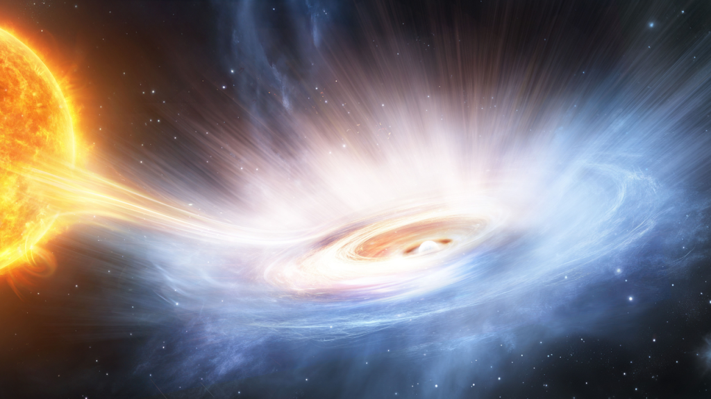 ‘It was the realization of a dream that we had chased for decades.’ Powerful cosmic winds around neutron star reveal secrets of monster black holes