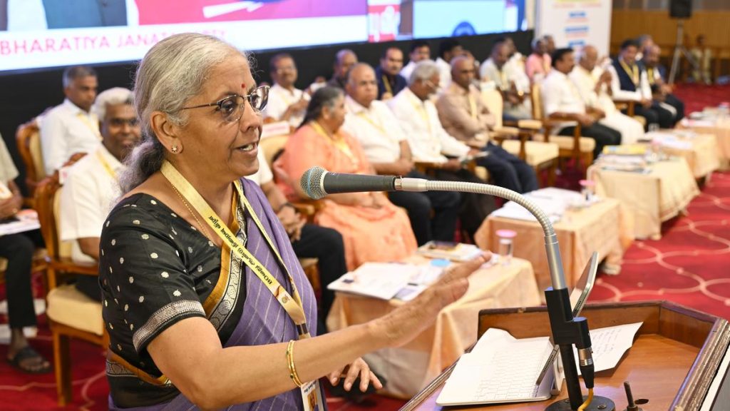 nirmala-sitharaman-urges-food-product-manufacturers-to-promptly-adopt-sustainable-methods