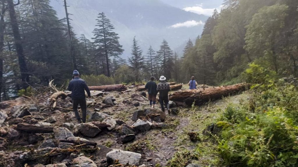 Himachal Rains: Landslide Hits Shimla, Mcleodganj Cut Off
