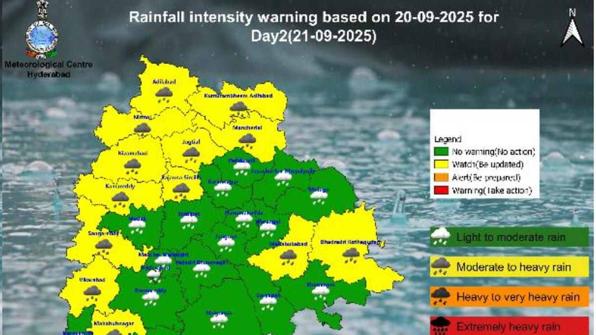telangana-weather-september-21-|-heavy-rainfall-warning-for-13-districts