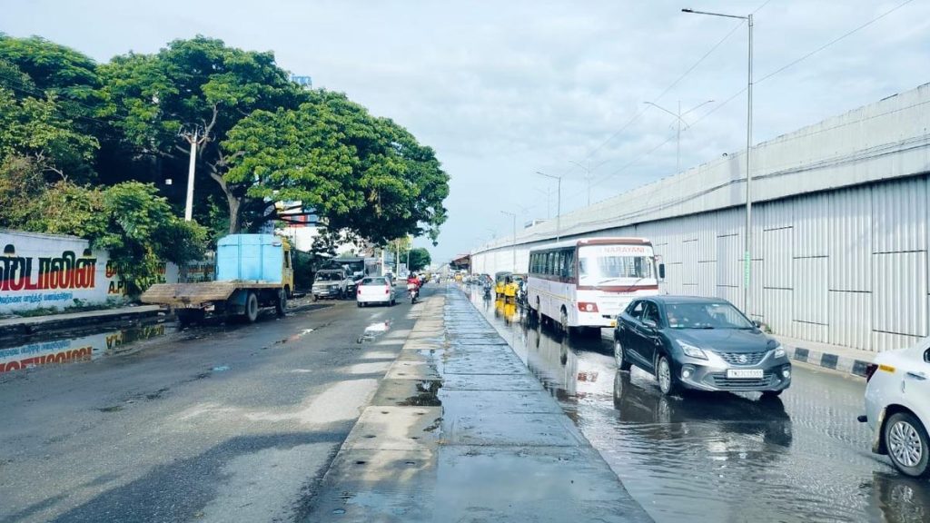 NHAI restores service lane on Chennai-Bengaluru Highway for vehicular movement