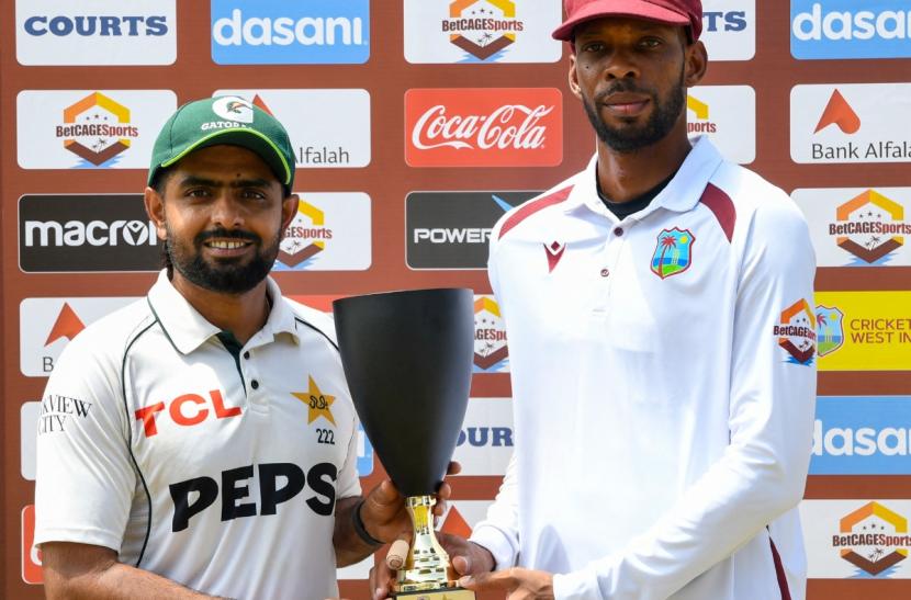 Pakistan beat West Indies by eight wickets to level Test series