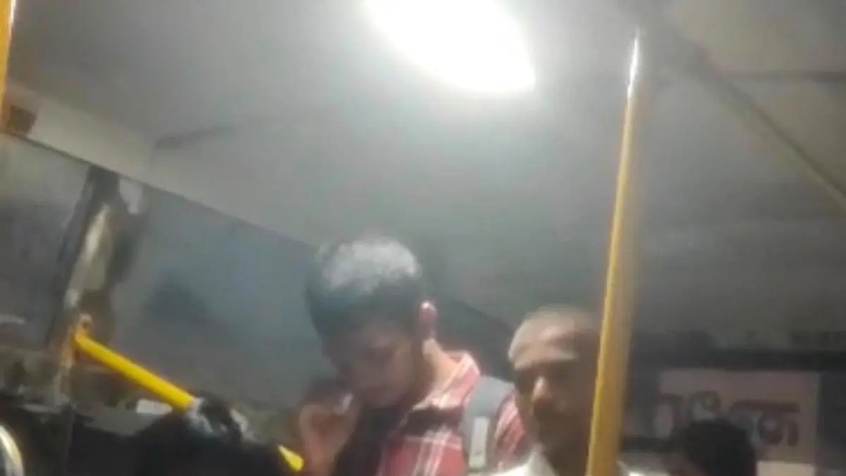 Student caught issuing tickets on KKRTC bus in Kalaburagi