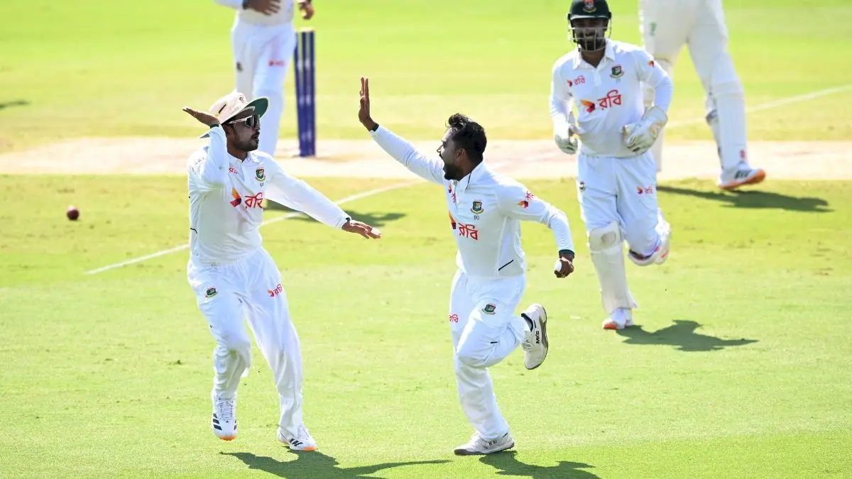 Bangladesh beat Australia by nine wickets in historic Darwin Test