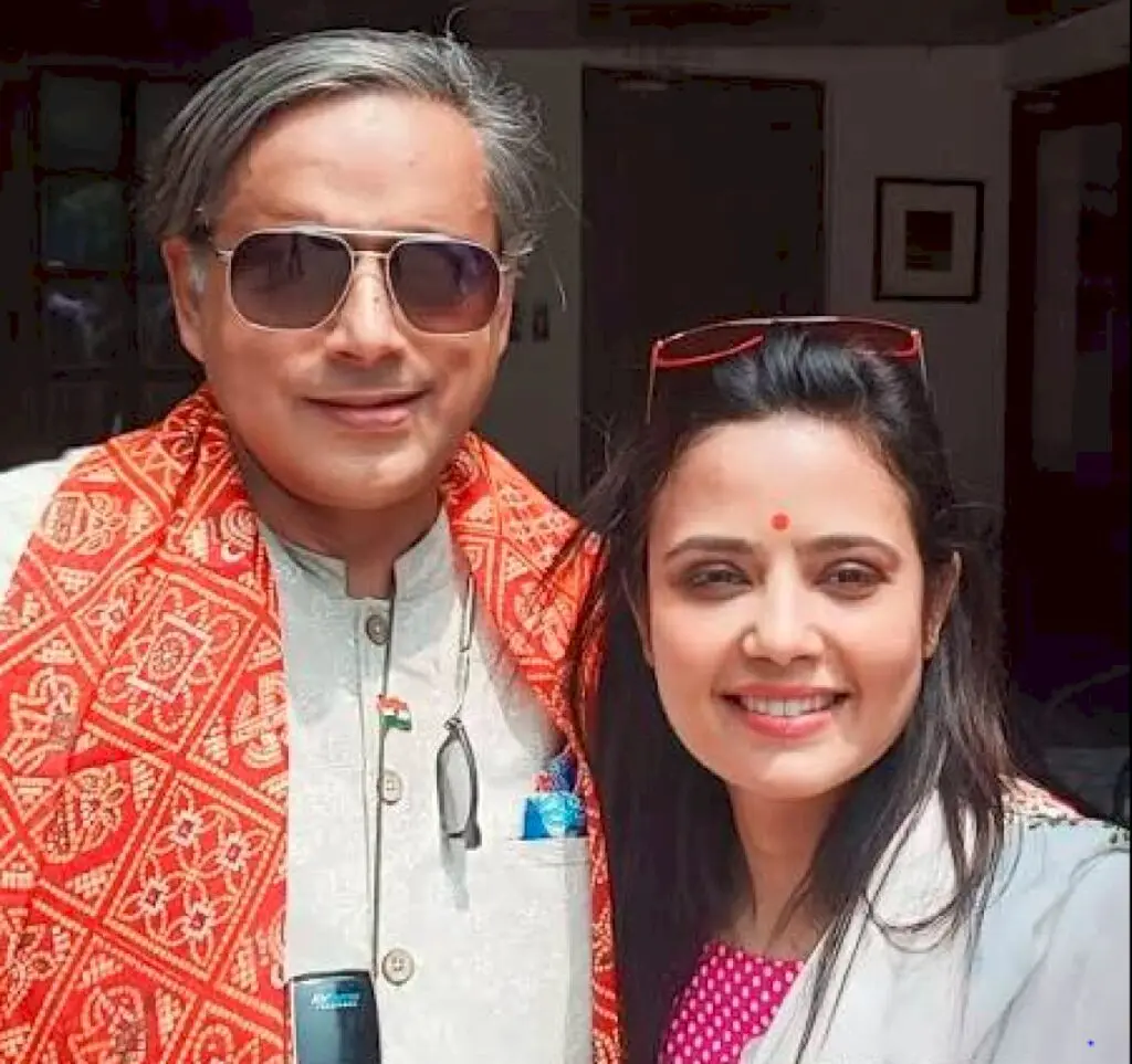 Tharoor Backs Moitra After Nadia Eviction Attempt