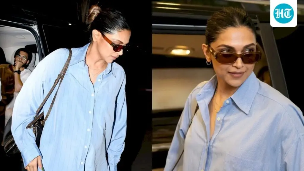 Deepika Padukone wears daughter Dua's name necklace at airport
