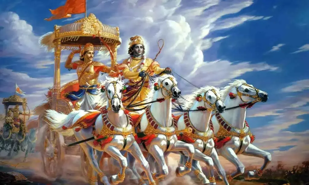Bhagavad Gita opens with inner battlefield of duty and consciousness