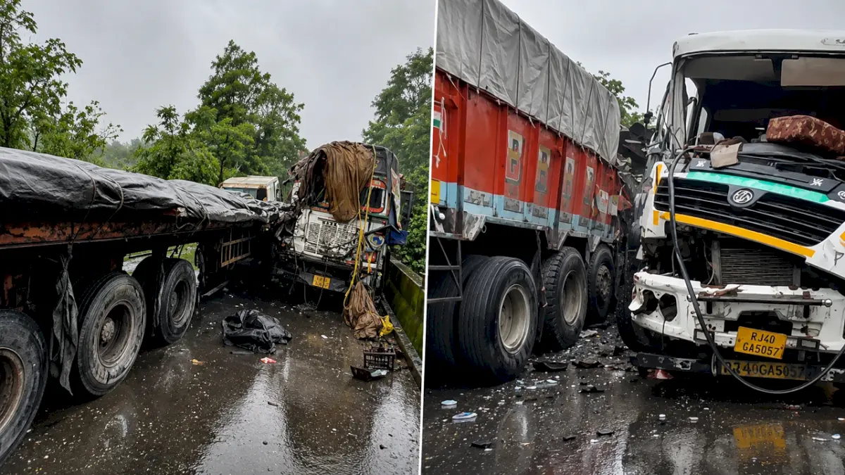 NH-55 collision in Sambalpur injures 2, disrupts traffic