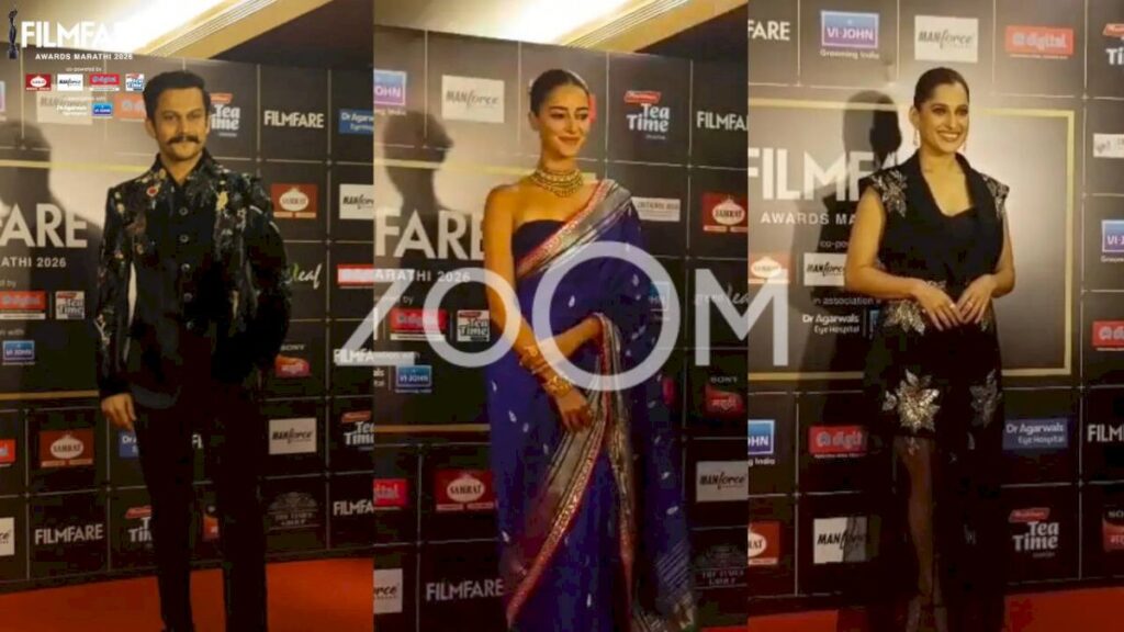 Filmfare Marathi Awards 2026 draws stars to Mumbai red carpet