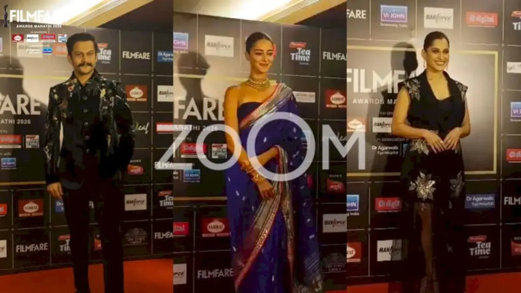 Filmfare Marathi Awards 2026 draws stars to Mumbai red carpet