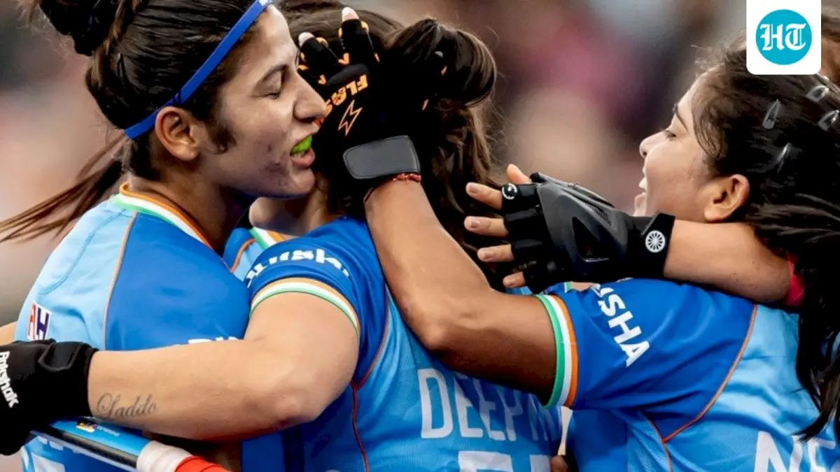 India lead China 2-1 at halftime in Women's Hockey World Cup