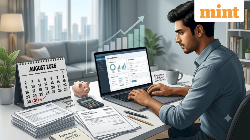 Freelancers face 31 August ITR deadline for AY 2026-27