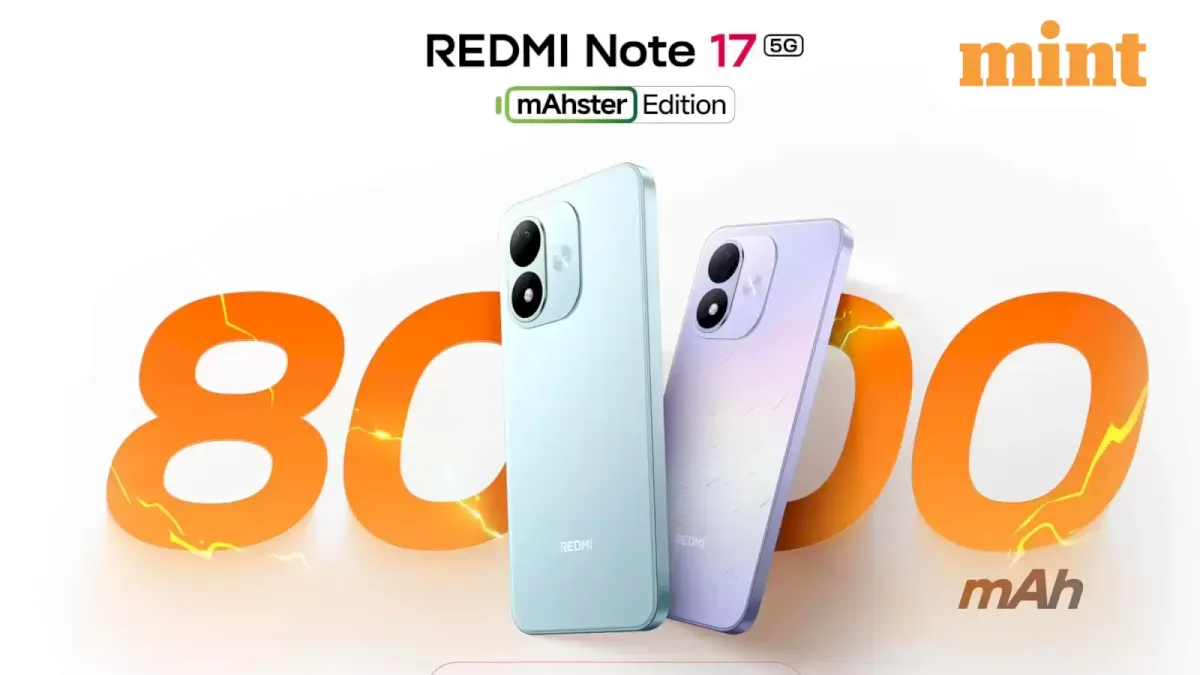 Redmi Note 17 launched in India with 8,000mAh battery