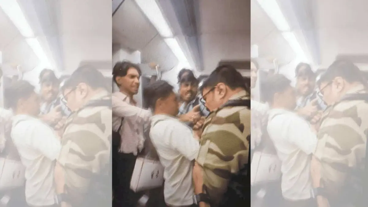 CISF jawan suspended for taking woman's photos in Delhi Metro