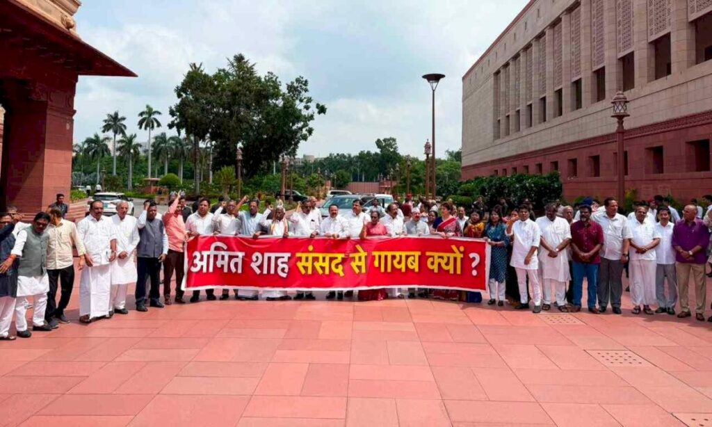 Opposition seeks Amit Shah statement on July 20 police action