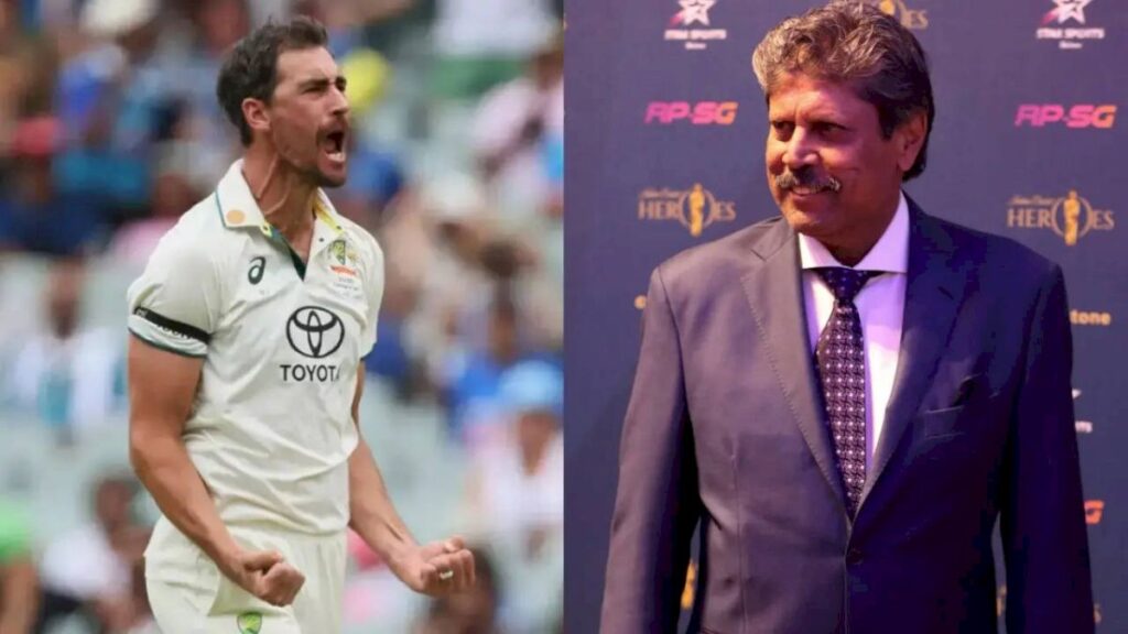 Starc Two Wickets From Overtaking Kapil Dev in Tests