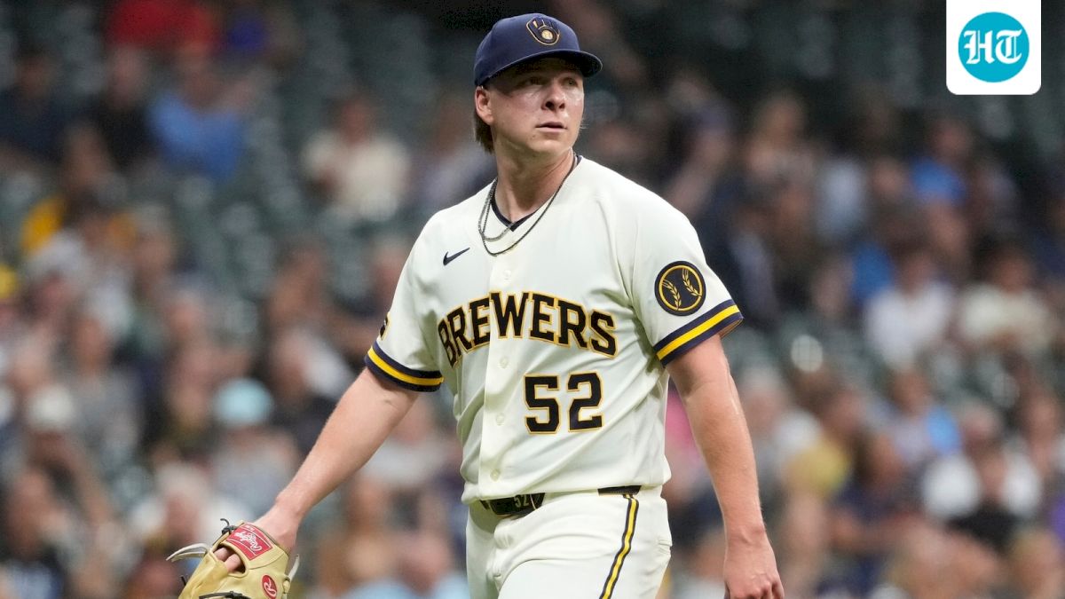 Kyle Harrison exits Brewers game with cramps after 10-strikeout return