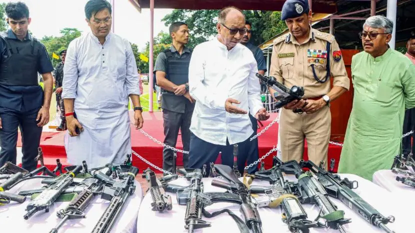 Manipur recovers 85% looted arms; CM issues 15-day ultimatum