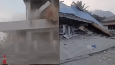 Indonesia Earthquake Kills At Least 38, Triggers Landslides