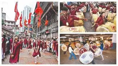 Mumbai professionals swap desk jobs for weekend dhol beats
