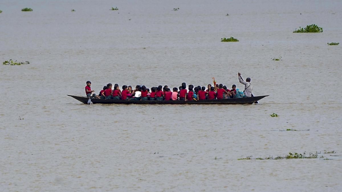 Nagaland urges Assam cooperation over floods, Assam curbs unauthorised collections