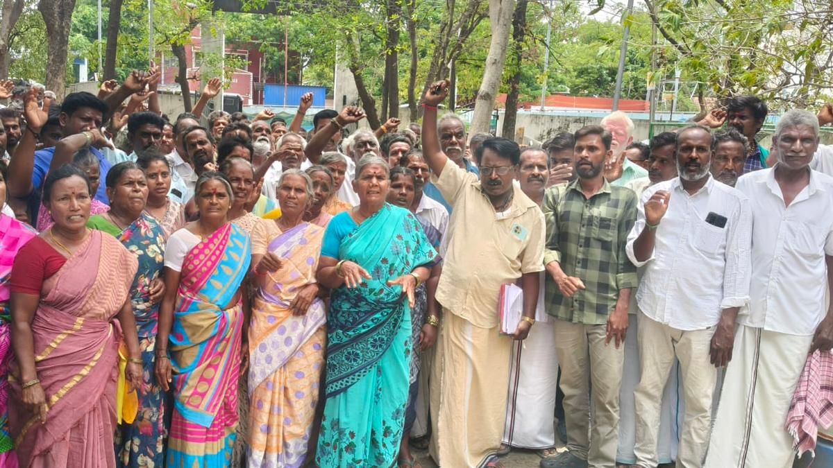 Farmers Protest Land Acquisition for Nandan Link Canal in Tiruvannamalai