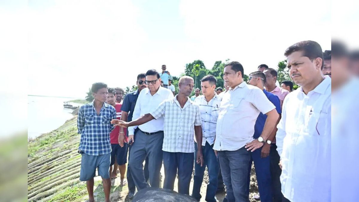 Assam orders permanent repairs after Brahmaputra erosion damages embankment