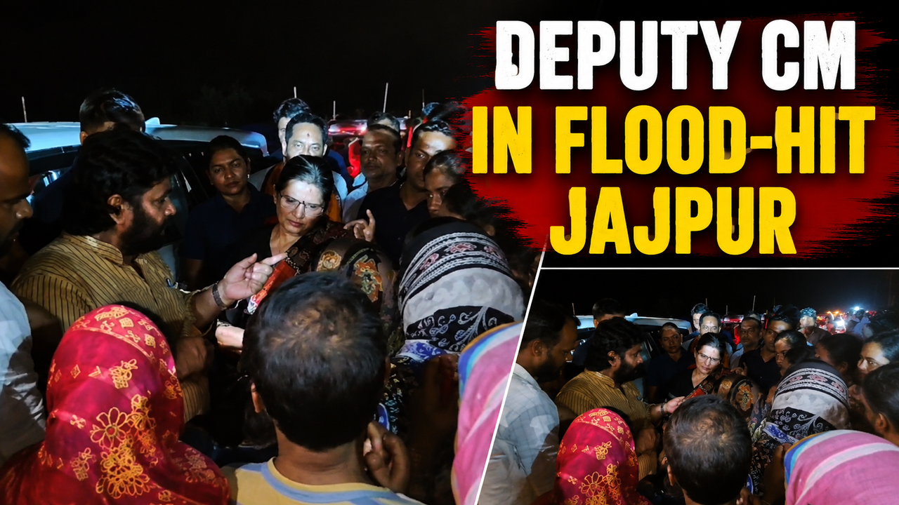 ‘We need more help’: Flood-hit residents raise relief concerns before Odisha Deputy CM during Jajpur visit