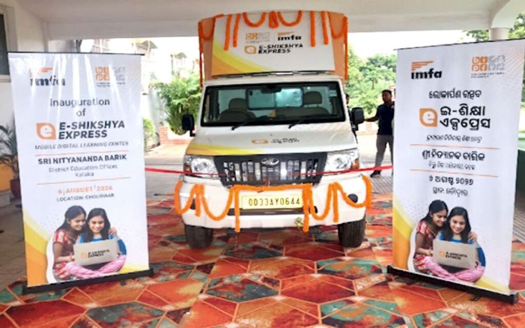 IMFA Foundation launches mobile digital education unit in rural Cuttack