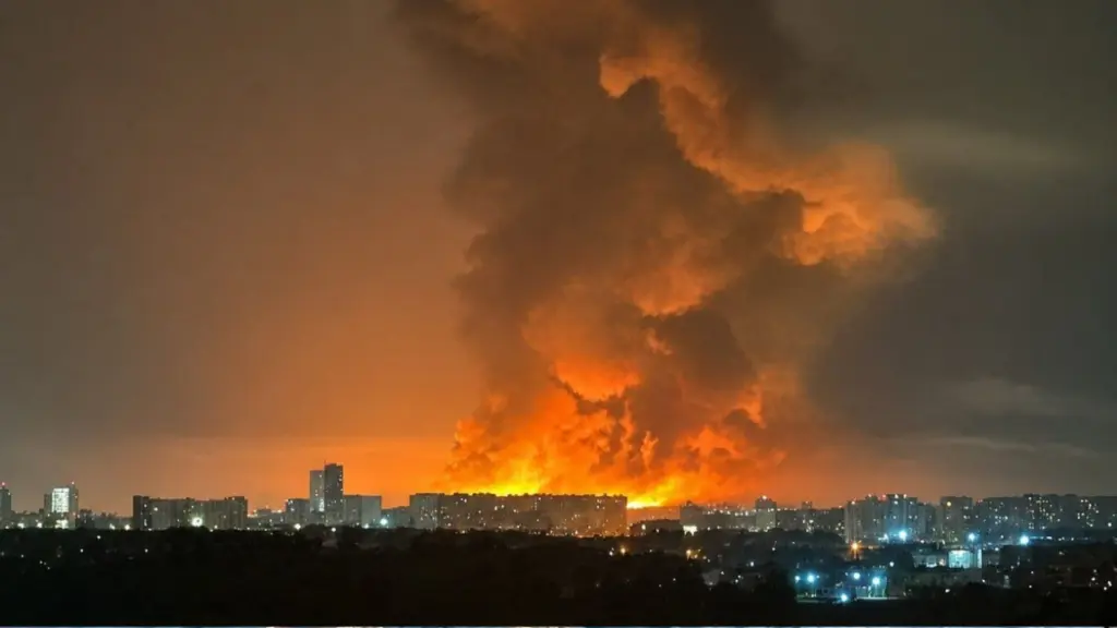 Russia Strikes Kyiv With Ballistic Missiles, Reports Differ on Toll