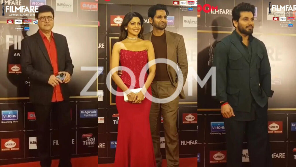 Filmfare Marathi Awards 2026 draws stars to Mumbai red carpet