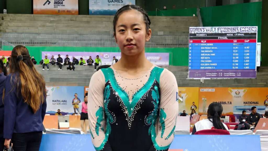 Manipur gymnast Ariha Pangambam wins India's first Asian aerobic gold