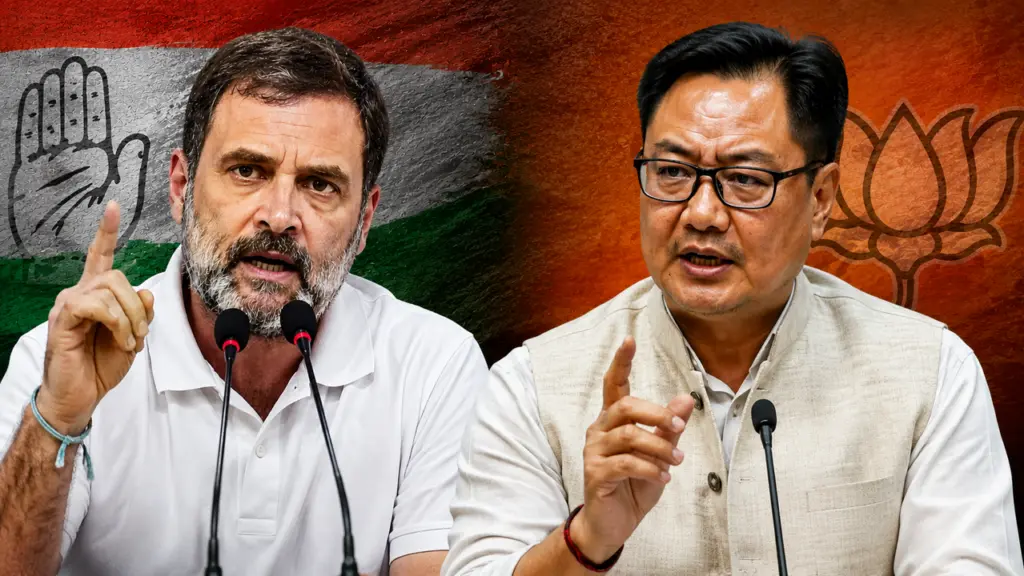 Rahul Gandhi, Rijiju clash over women's quota, delimitation link