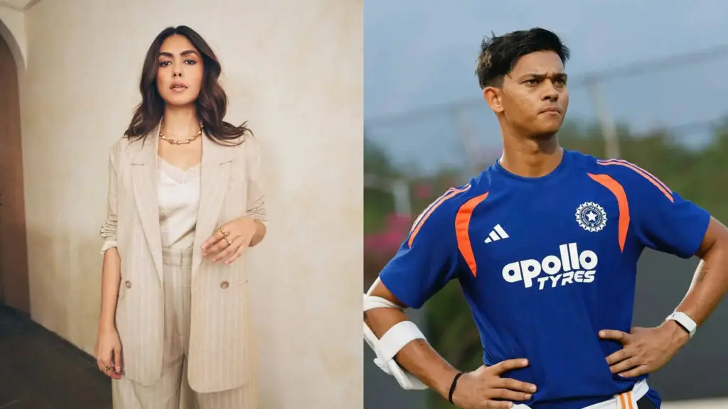 Mrunal Thakur Denies Dating Rumours With Yashasvi Jaiswal