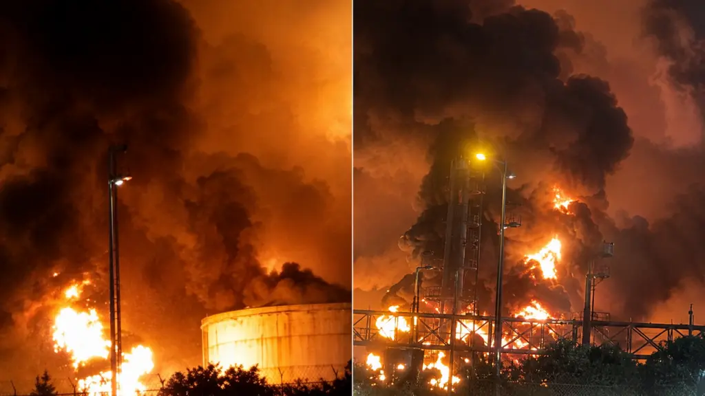 Yemen Houthis Claim Drone Strike On Saudi Aramco Refinery